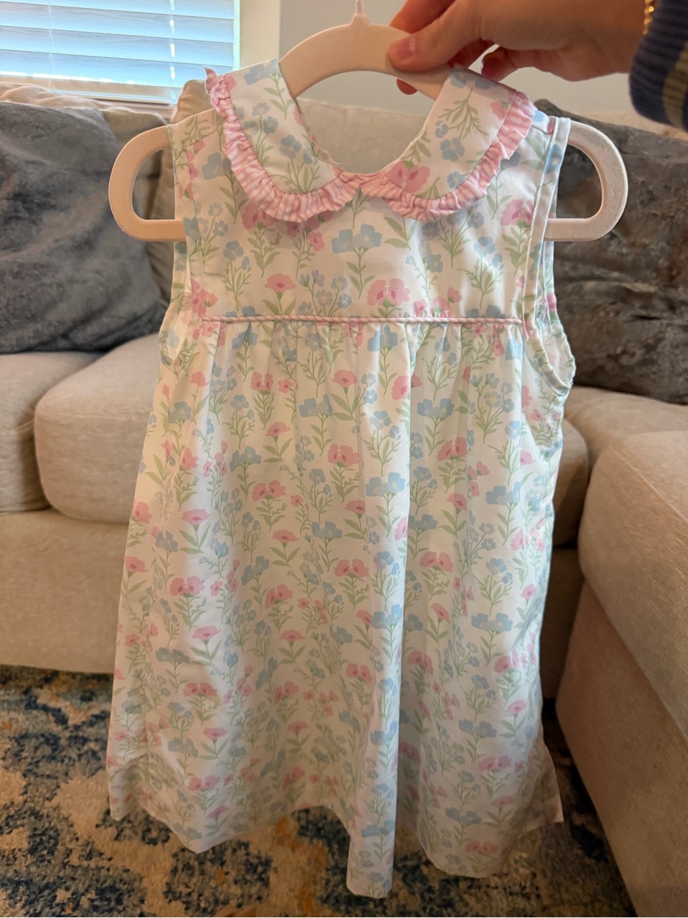 Girls Stitchy Fish dress
